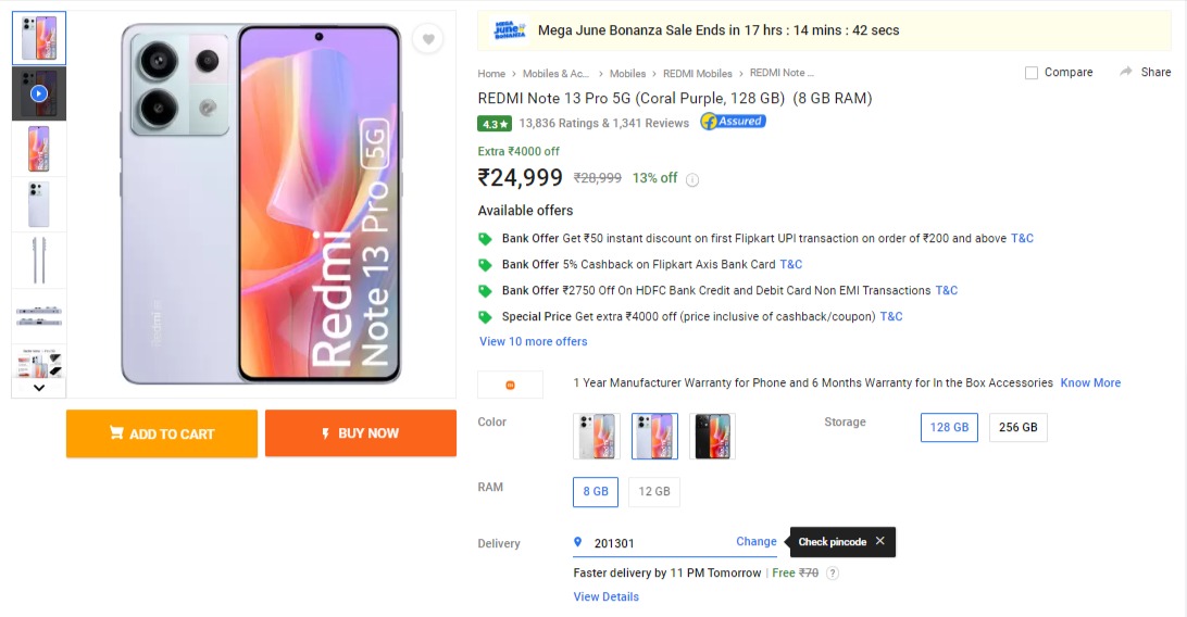 Redmi Note 13 Pro