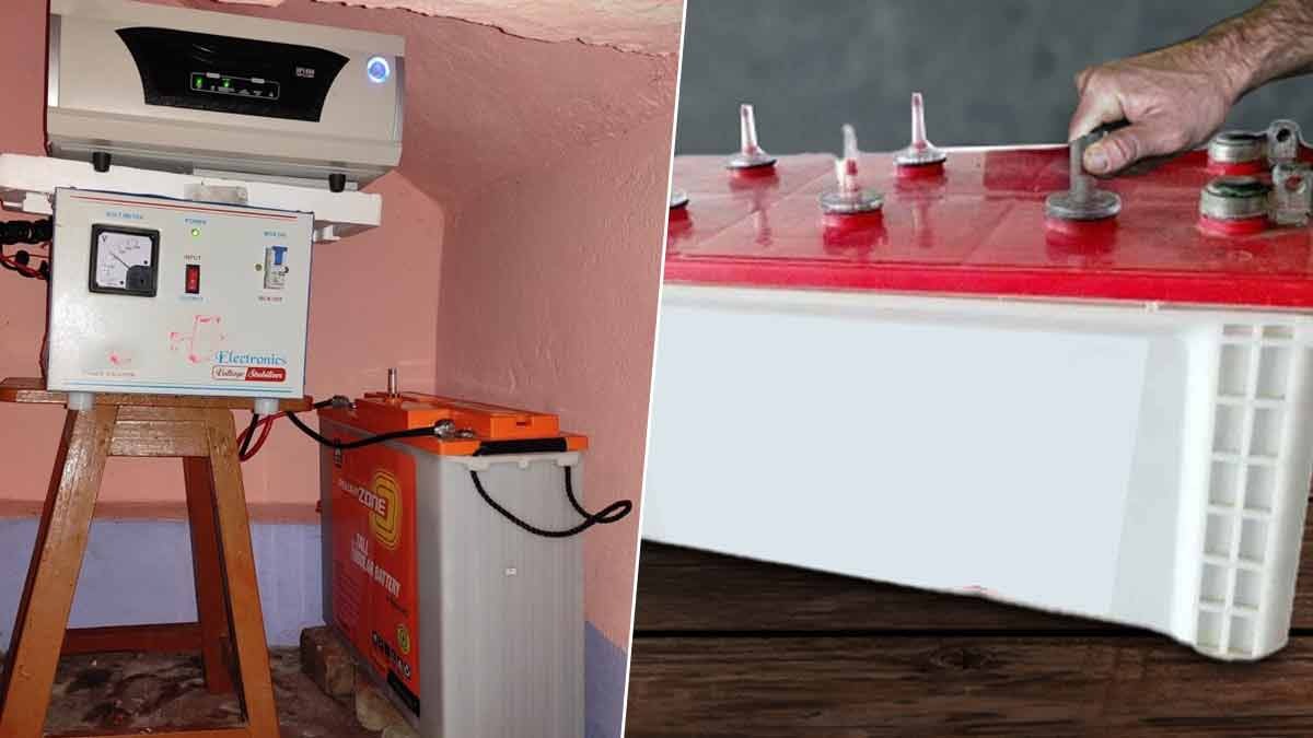 Inverter Battery Water Change Time
