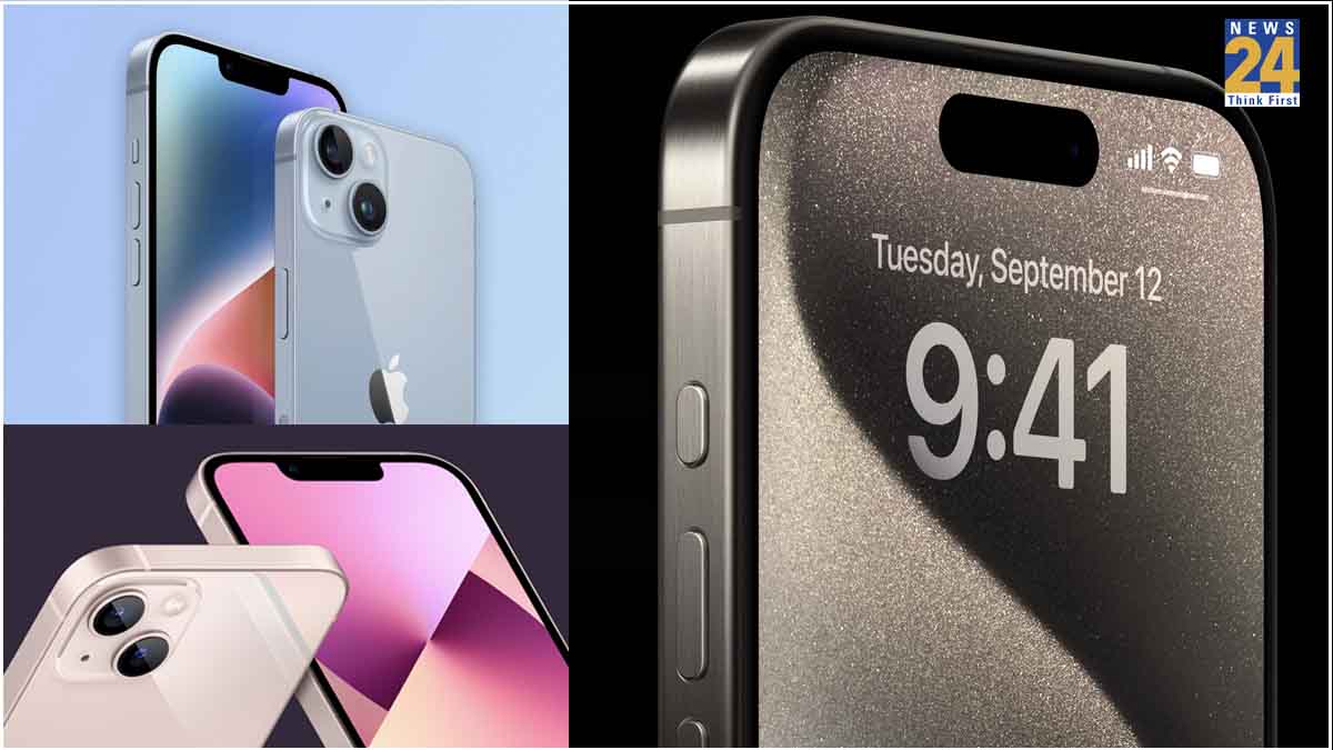 apple iPhone 15, iPhone 13 and iPhone 14 Plus 