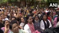 BJP Protest At AAP Office
