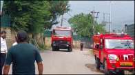 Fire Brigade After Gas Leak in Udhampur