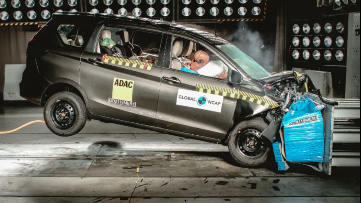 Maruti Ertiga crash test