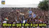 Team India Victory March