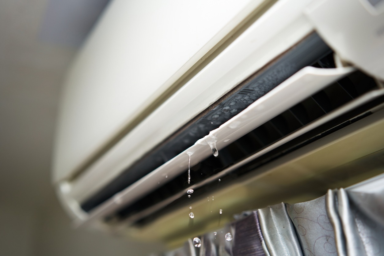 Split AC Water Drain Problem