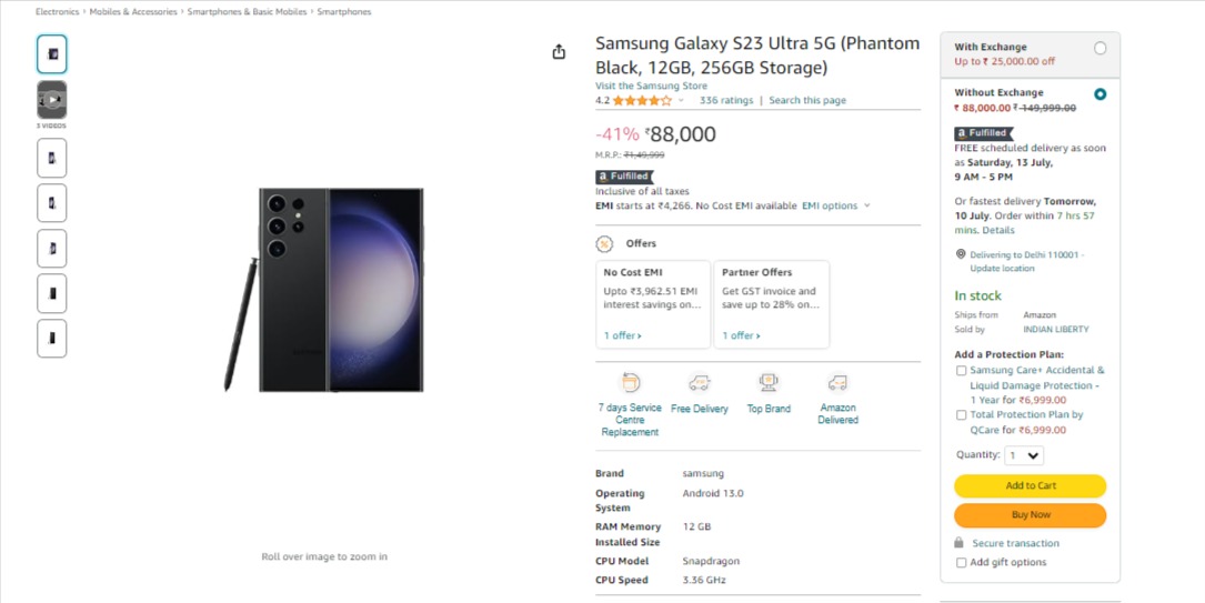 Samsung S23 Ultra