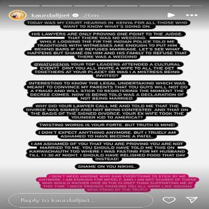 Dalljit Kaur Allegations on Nikhil Patel