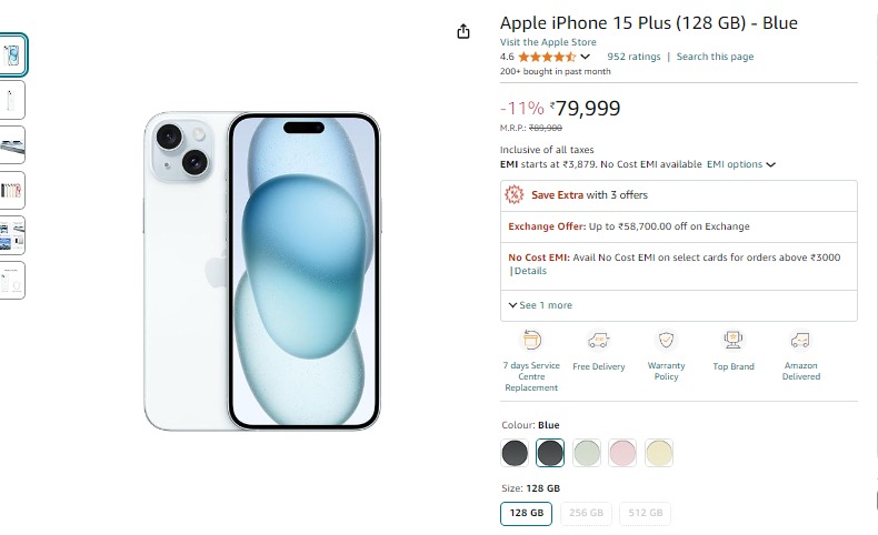 iPhone 15 Plus