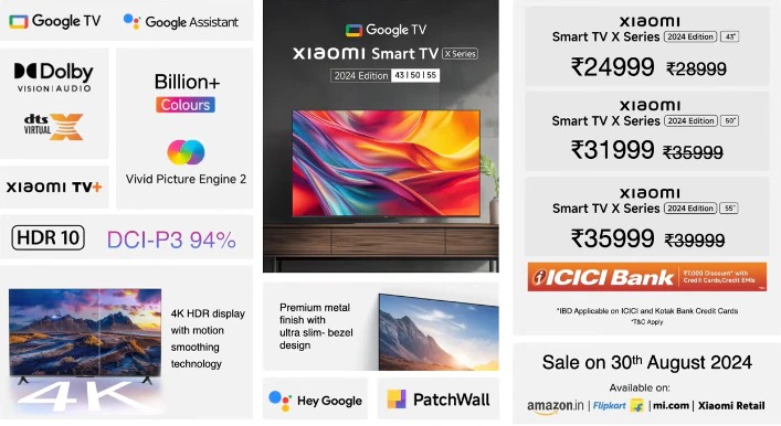 Xiaomi X Pro QLED Series Smart TV 