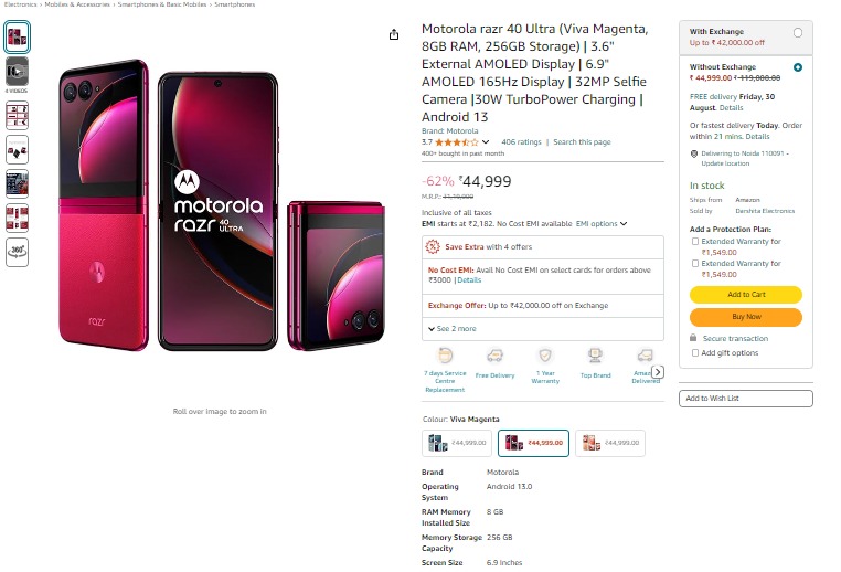 Motorola Razr 40 Ultra