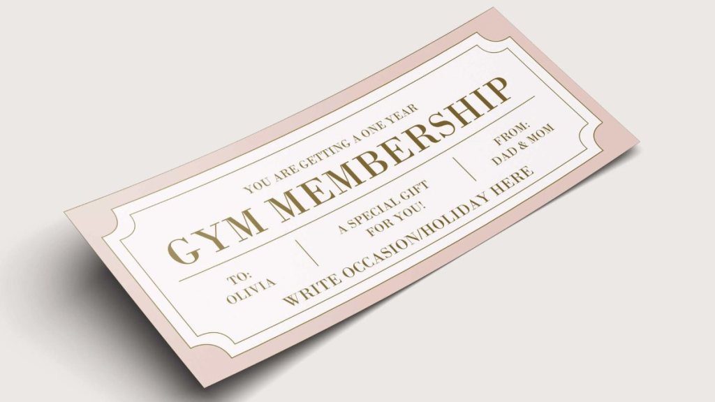 gym membership