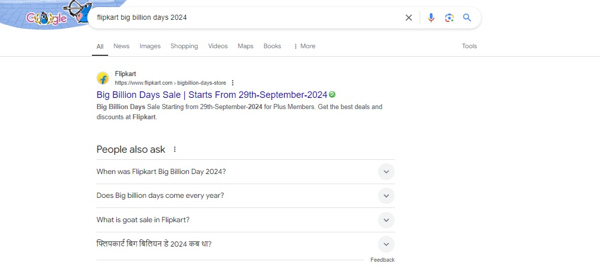 Big Billion Days Sale