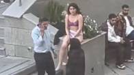 Iran Girl Takes Off Clothes against Hijab