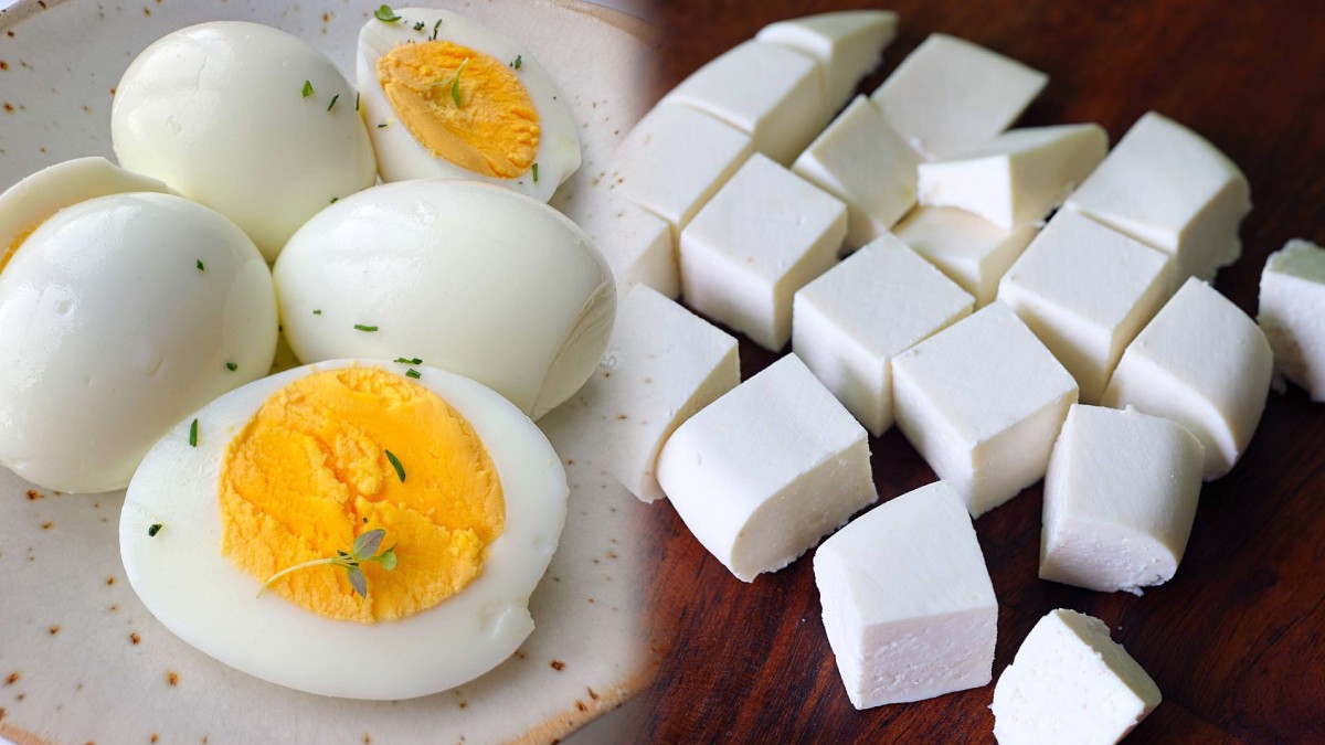 Egg VS Paneer