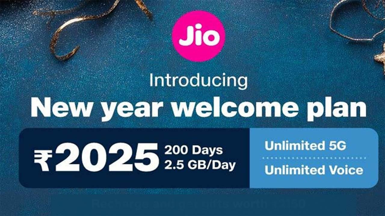 Jio New Year Welcome plan