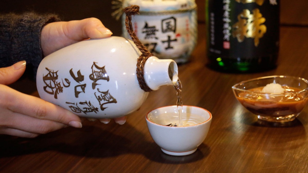 sake japanese drink 
