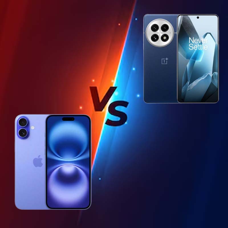 iPhone 16 Plus vs OnePlus 13 Comparison