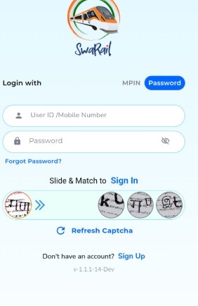 Swarail App