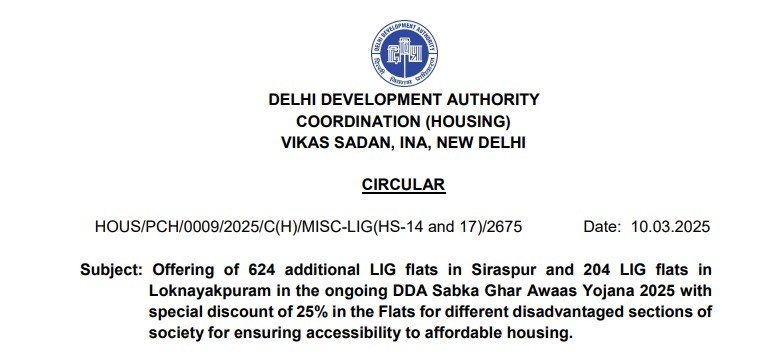 DDA Flats Scheme 2025