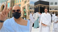 ramadan 2025 aly goni perform umrah mecca shaves his head share bald look photos