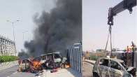 Ghaziabad car fire