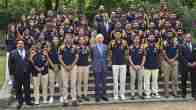 King Charles meet Team India