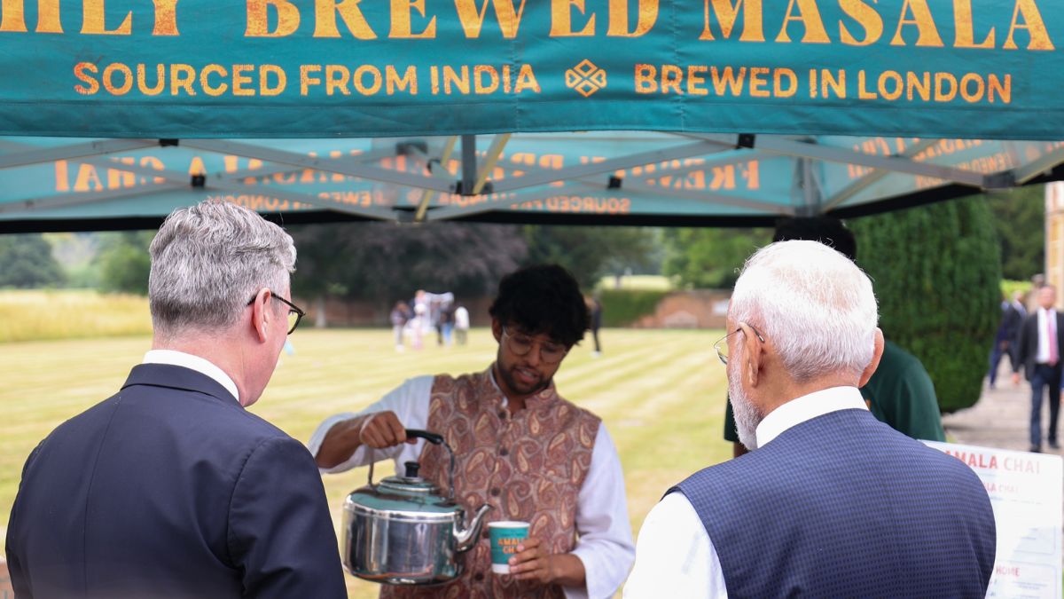PM Modi UK Visit Kamala Tea 