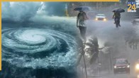 Cyclone Montha,Heavy rain Uttar Pradesh,Delhi NCR weather update,Bihar flood risk IMD orange alert,Eastern Rajasthan rainfall,Andhra Pradesh landfall,Monsoon cyclone impact,North India storm warning,Cloud seeding Delhi