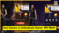 Free Fire MAX Stats Comparison