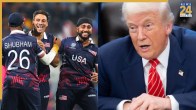 DONALD TRUMP ON USA CRICKET TEAM