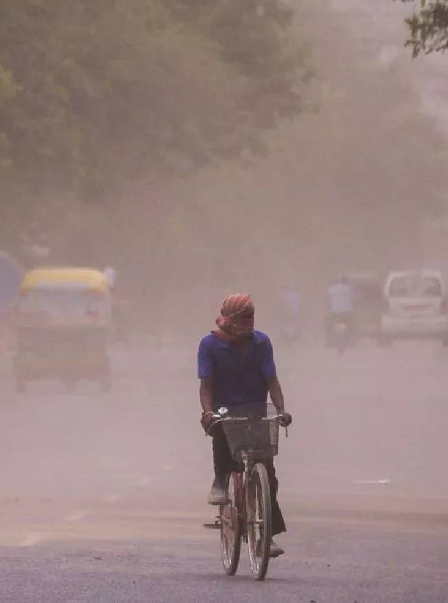 बंगाल और बिहार में आंधी आने की चेतावनी