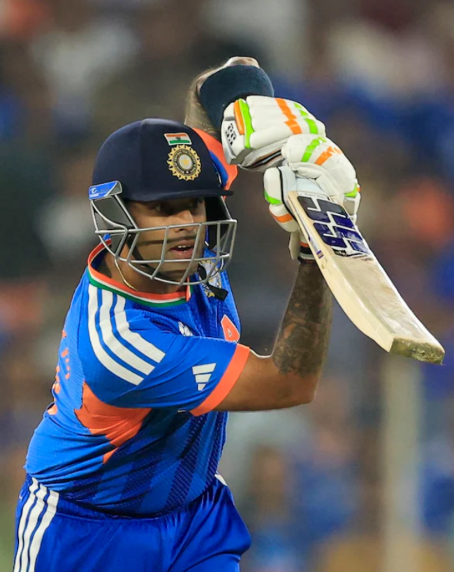 कप्तान सूर्या भी टॉप 10 में शामिल