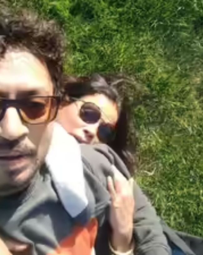 पत्नी संग इरफान