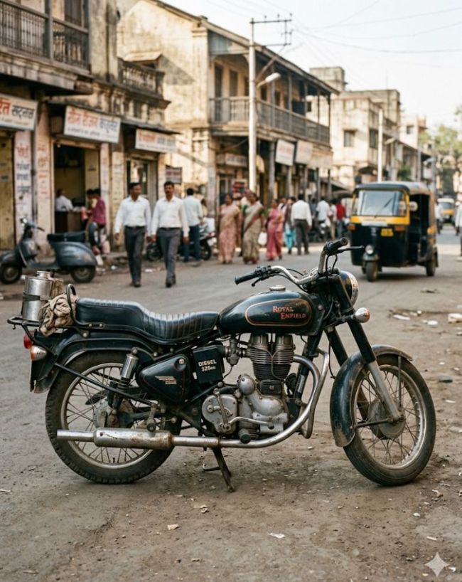 भारत में डीजल बाइक का इतिहास