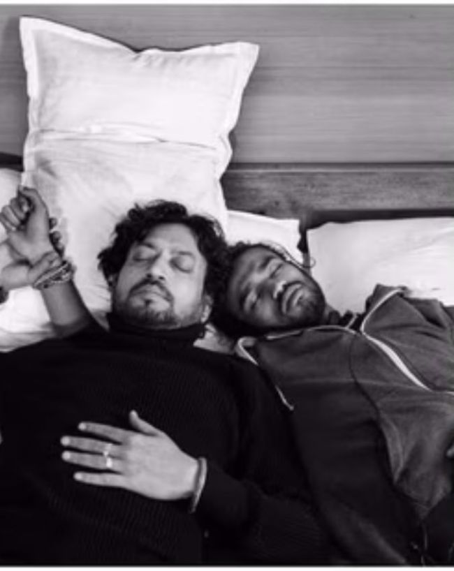 बेटे संग इरफान की मस्ती