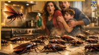 Flying Cockroach Bite
