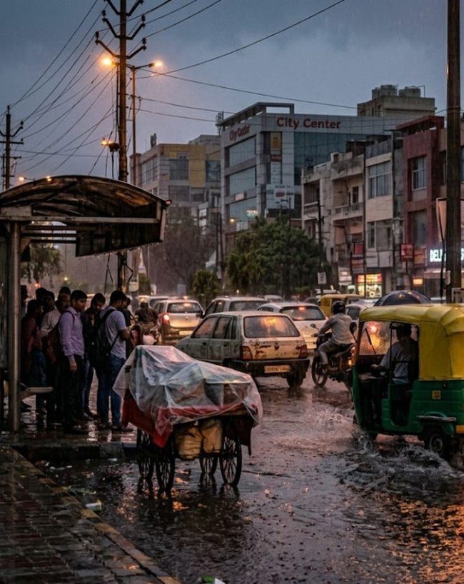 बंगाल में झमाझम बारिश