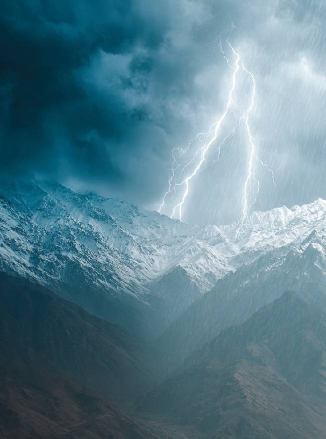 बारिश के साथ बर्फबारी का अलर्ट