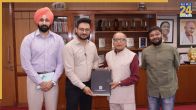 1. SP Daman Bir Singh, ANTF 2. Shaleen Mitra, Convenor, Data Intelligence and Technical Support Unit 3. Dr. Rajeev Ahuja, Director, IIT Ropar 4. Dr. Sukrit Gupta, Assistant Professor, IIT Ropar