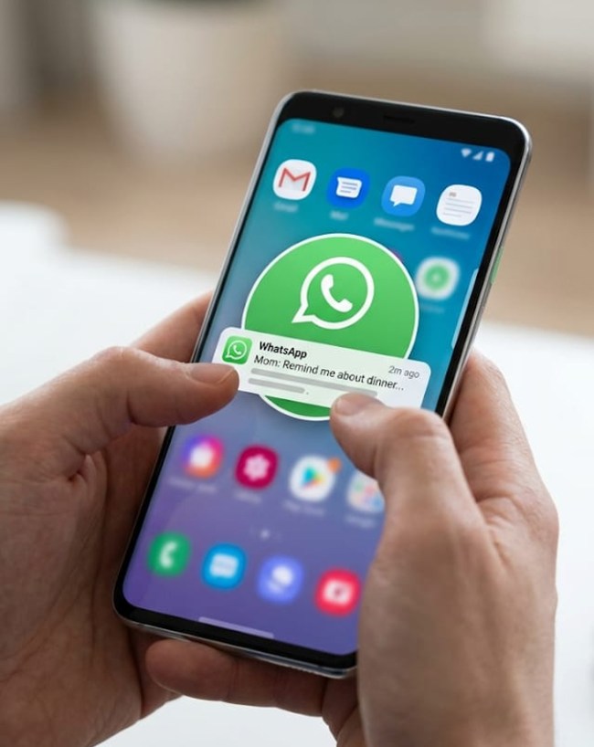 नया फीचर- नोटिफिकेशन बबल्स