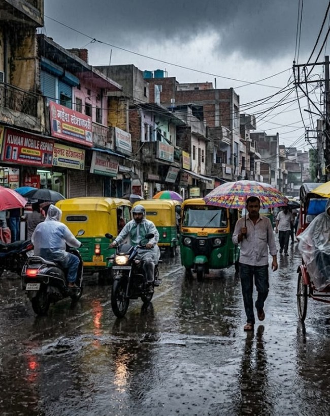 कल दिल्ली का मौसम