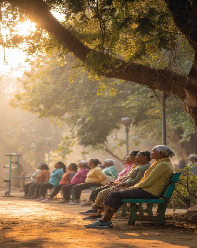 बुज़ुर्ग दें सुरक्षा और नियमितता को प्राथमिकता