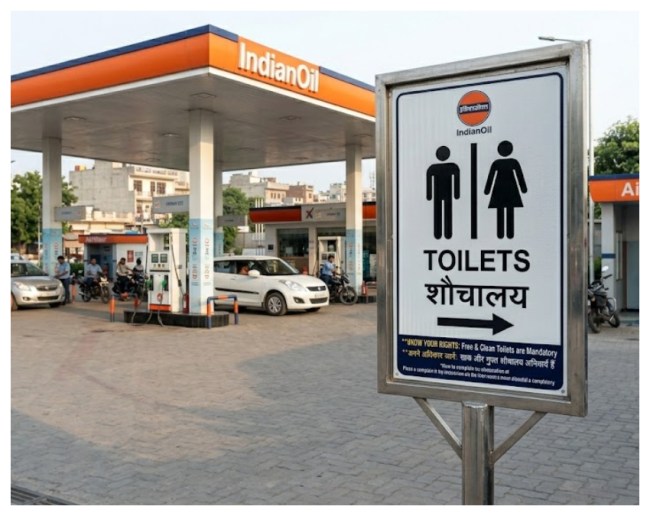 साफ टॉयलेट