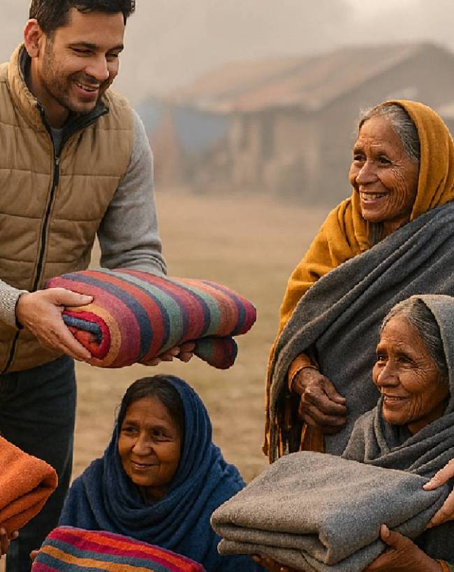 निस्वार्थ भाव से करें दान