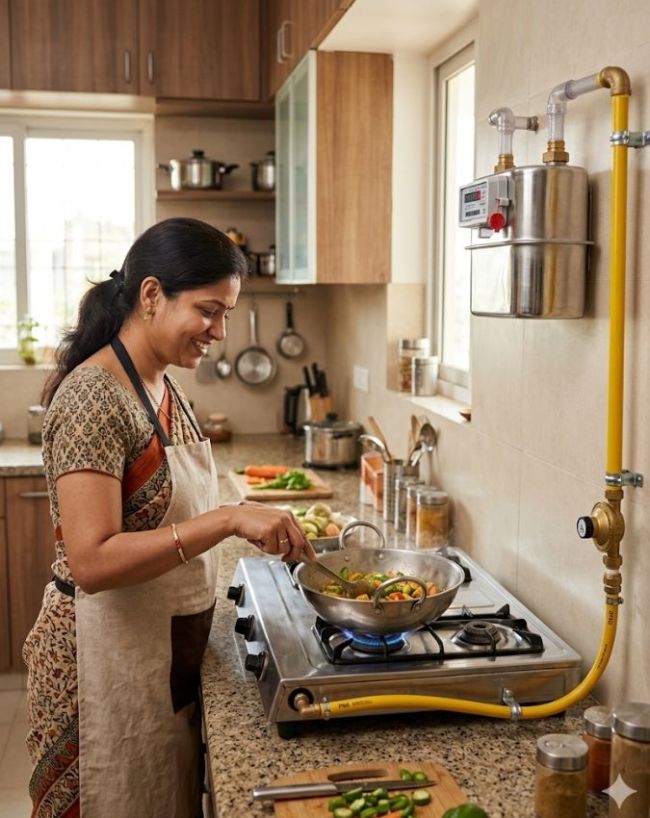 PNG में नहीं पड़ती सिलेंडर की झंझट