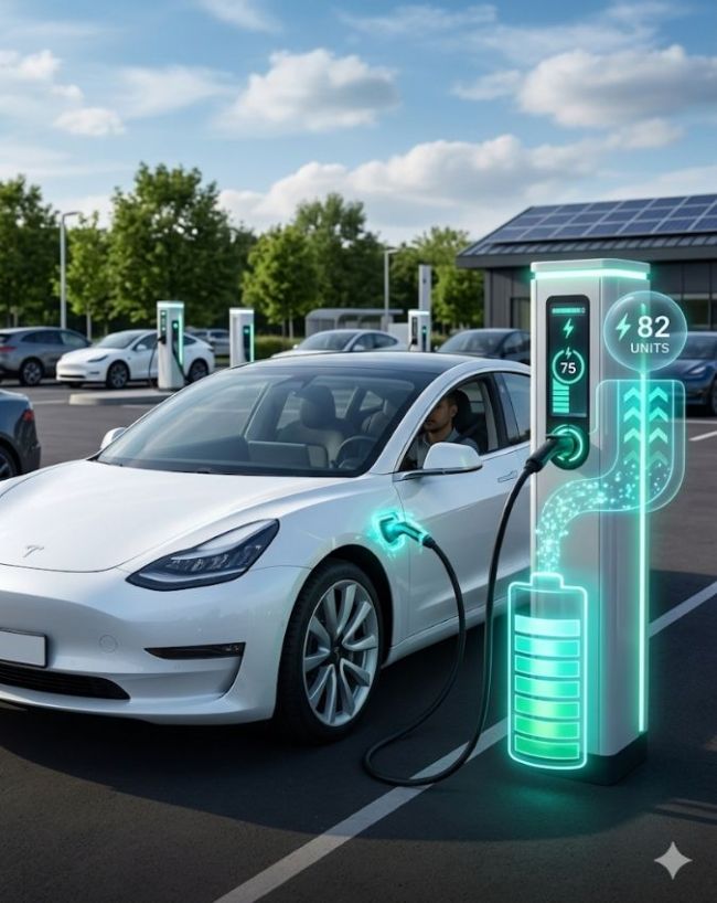 75 kWh बैटरी का क्या मतलब है?