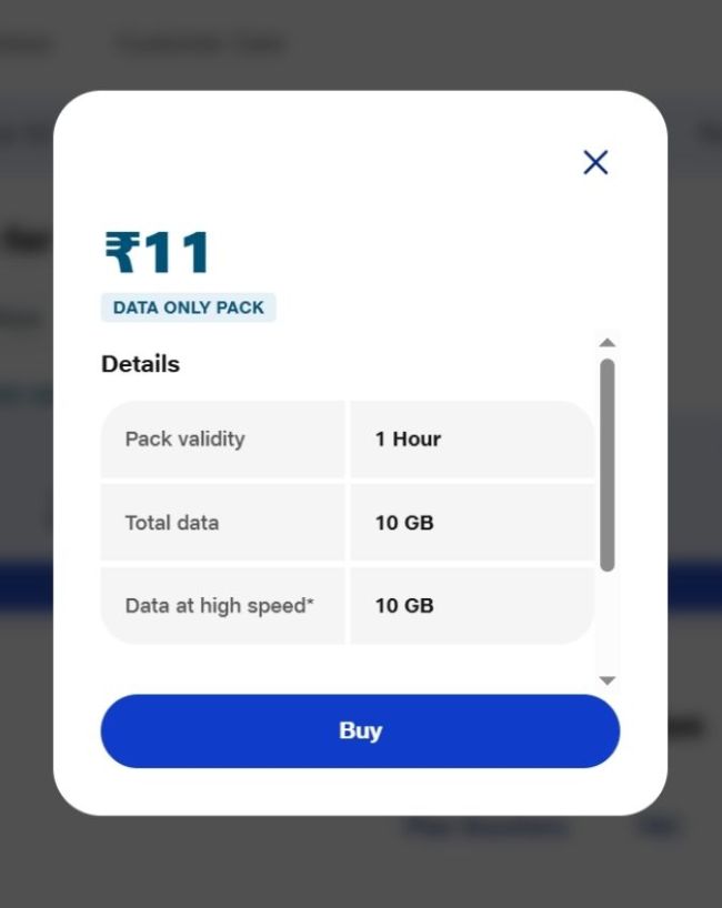₹11 वाले प्लान में क्या मिलता है?