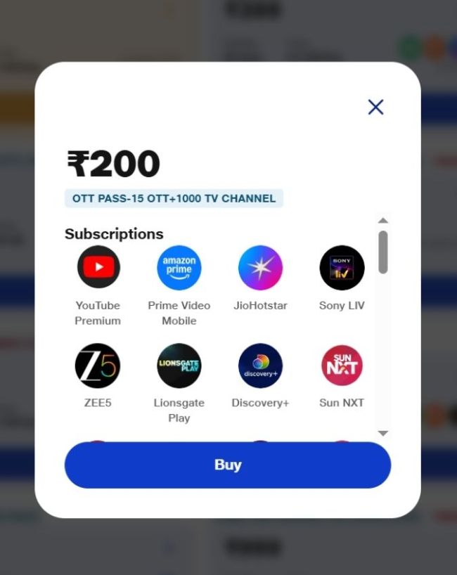 1000 से ज्यादा लाइव टीवी चैनल्स