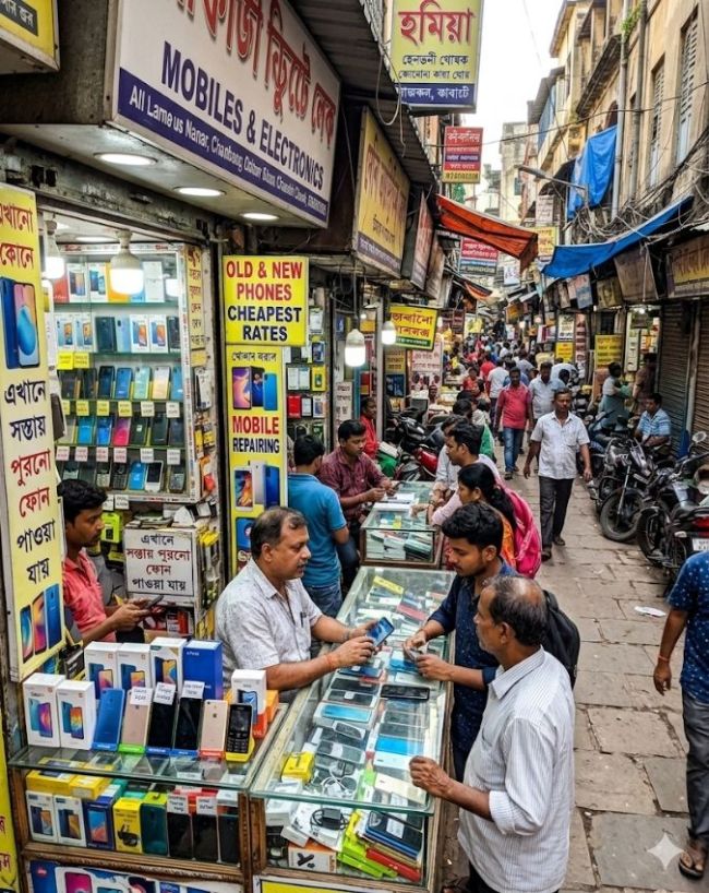 कोलकाता की चांदनी चौक और फैंसी मार्केट
