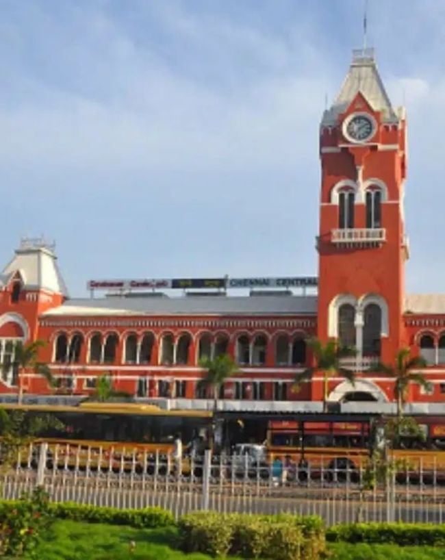 चेन्नई सेंट्रल रेलवे स्टेशन