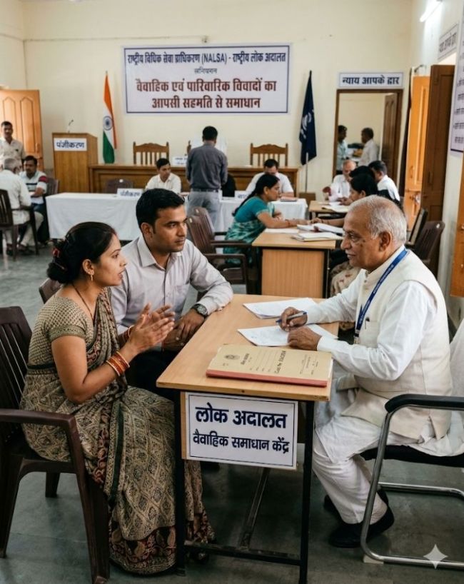 वैवाहिक विवाद भी होंगे सुलझेंगे
